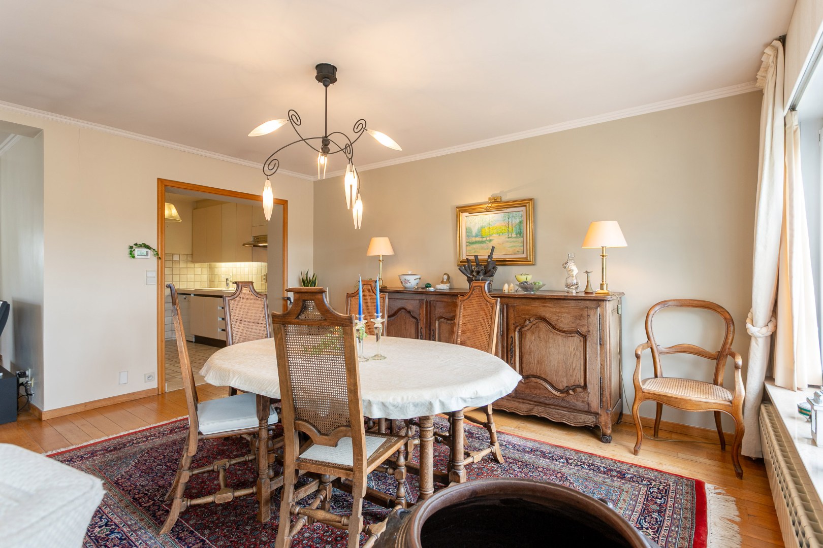 Solide woning (EPC:C) met 3 slpk, tuin en ruime garage 