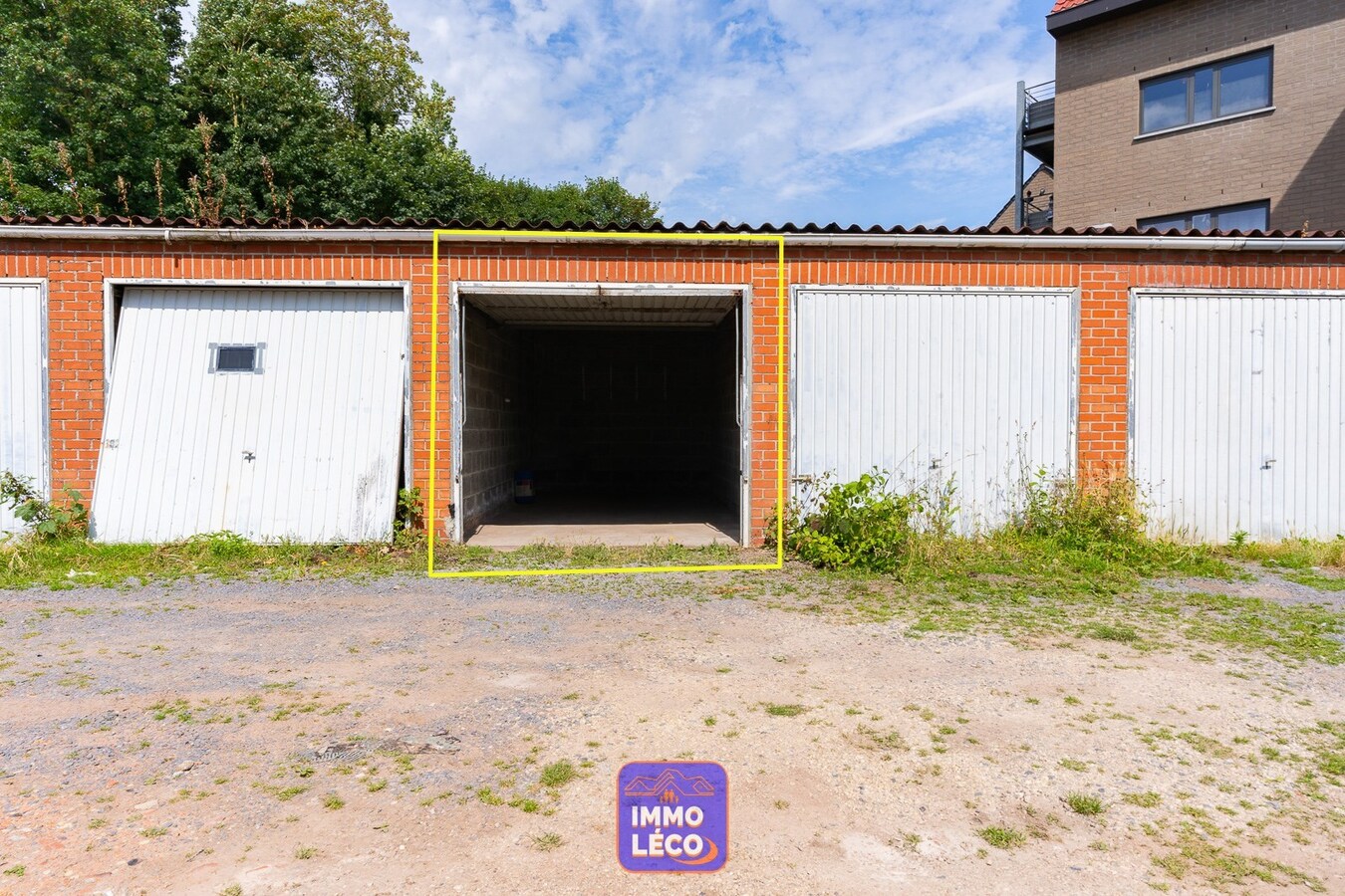 Garage individuel pour une voiture 