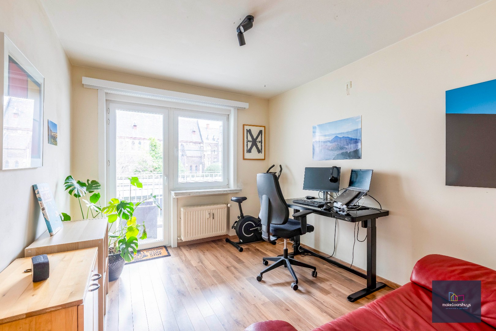 Schitterend gelegen 2 slp.app in het centrum van de stad. 