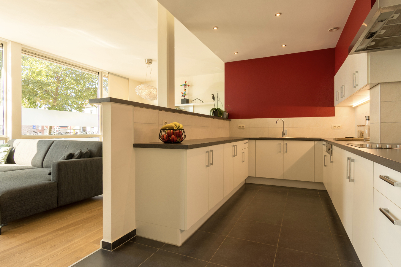 Exclusief gelijkvloersappartement met ruim terras te Zingem 