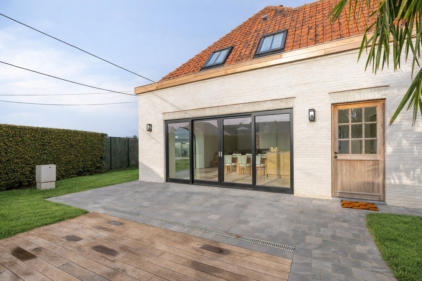 Instapklare alleenstaande woning (EPC A) met 3 slaapkamers en zuidgerichte tuin in Vichte 