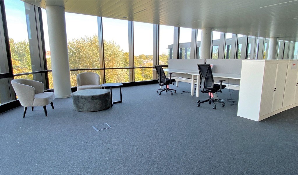 Stijlvolle nieuwbouw kantoren te huur in MG Square te Gent