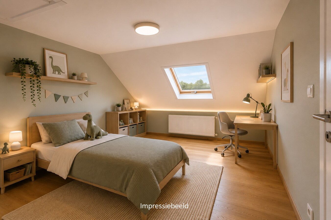 Verrassend ruim triplexappartement - B-label - 4 slpk  en aagename buitenbeleving. 