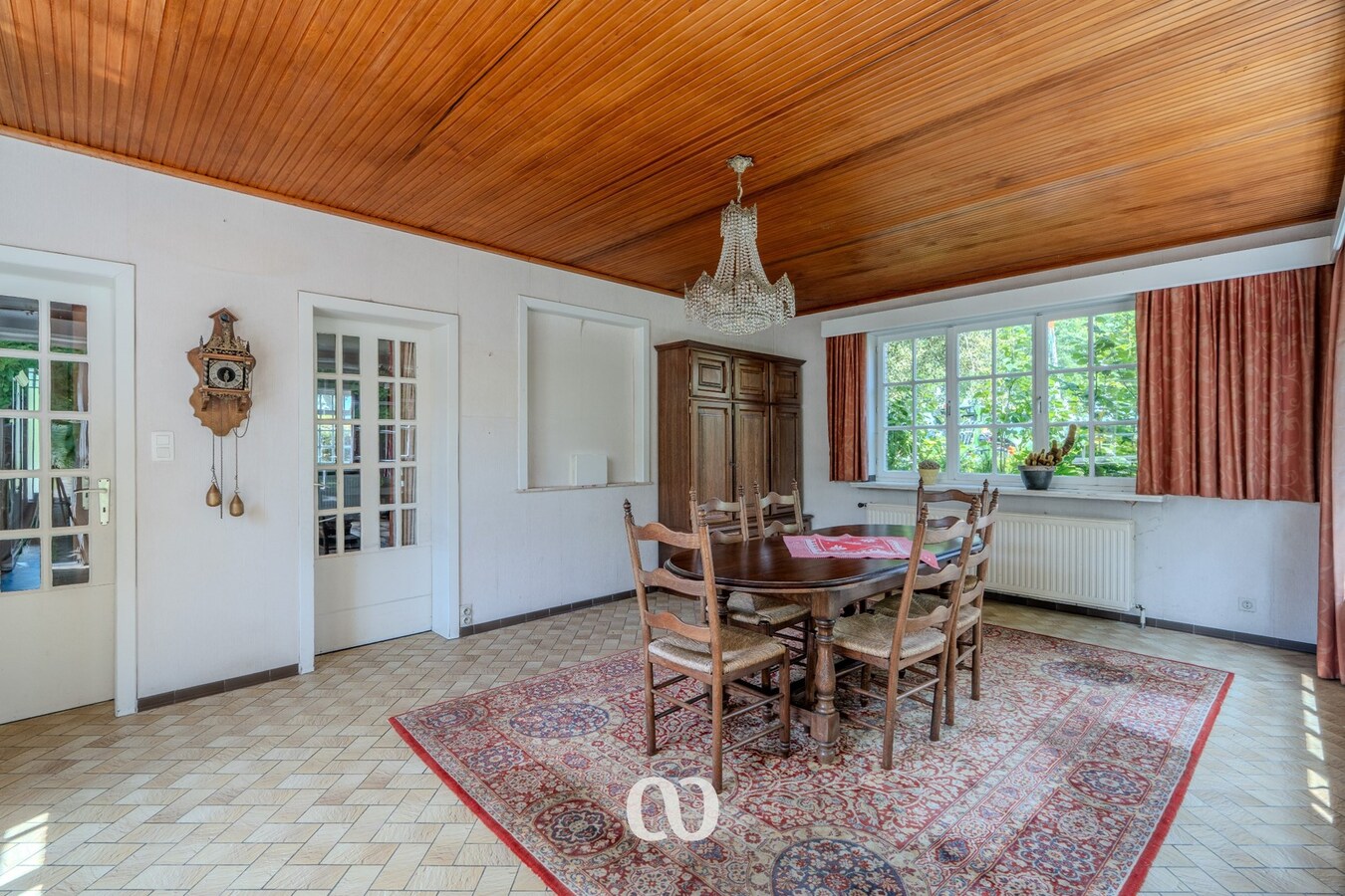 Authentieke Art Deco-villa met weilanden in Sint-Maria Latem 