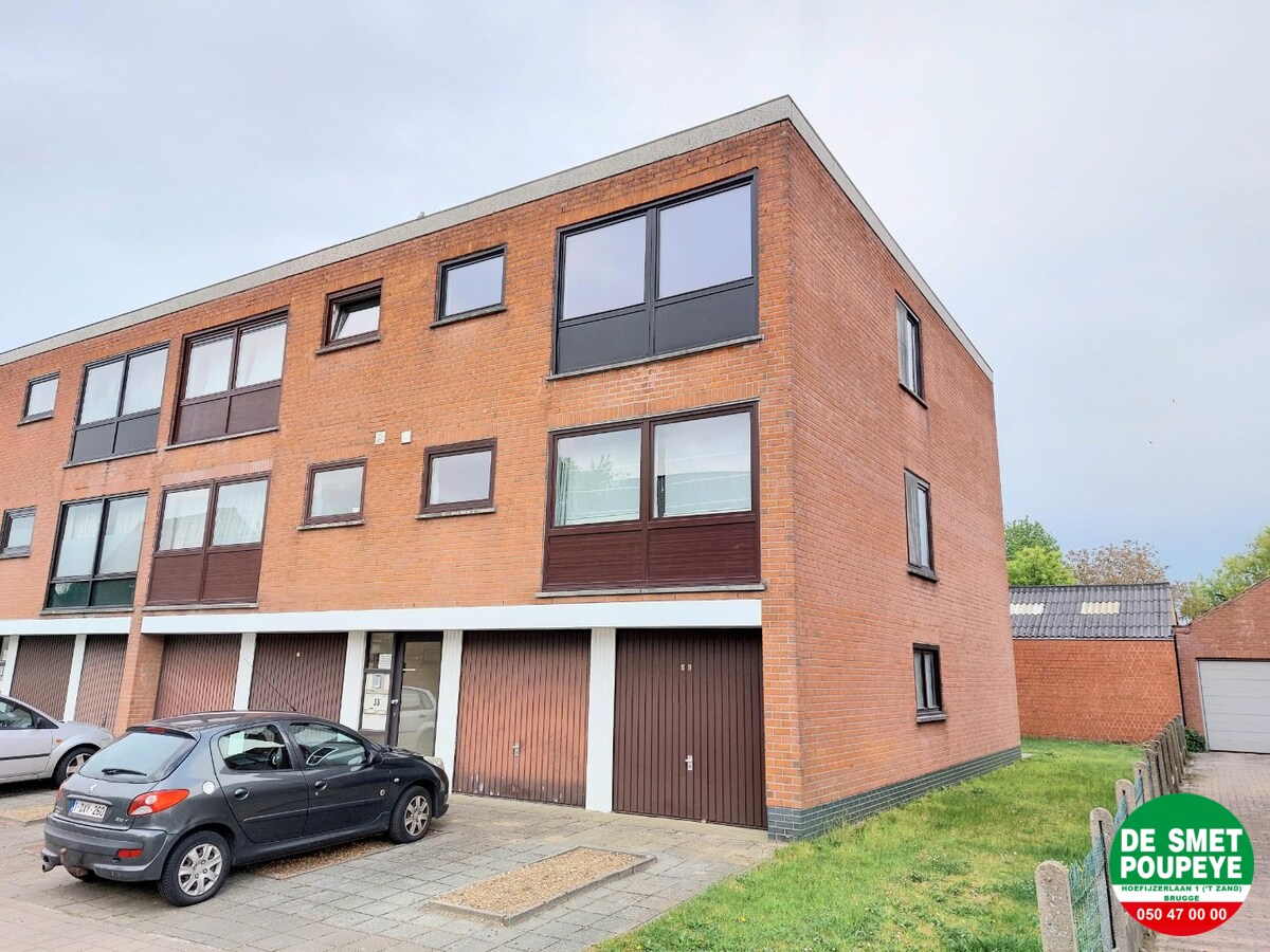 Hoekappartement  met garage 