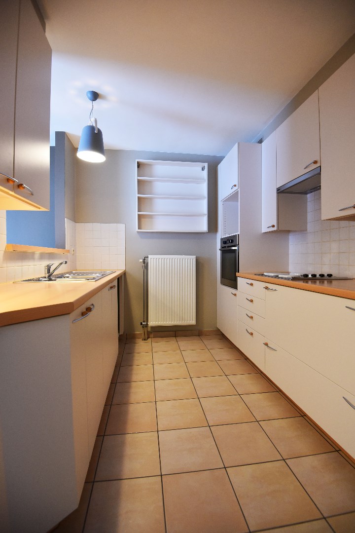 Gelijkvloers appartement met tuin en garage te Kaprijke 