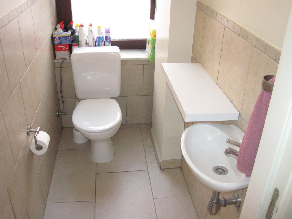 Ruim 1-spl-appartement. 