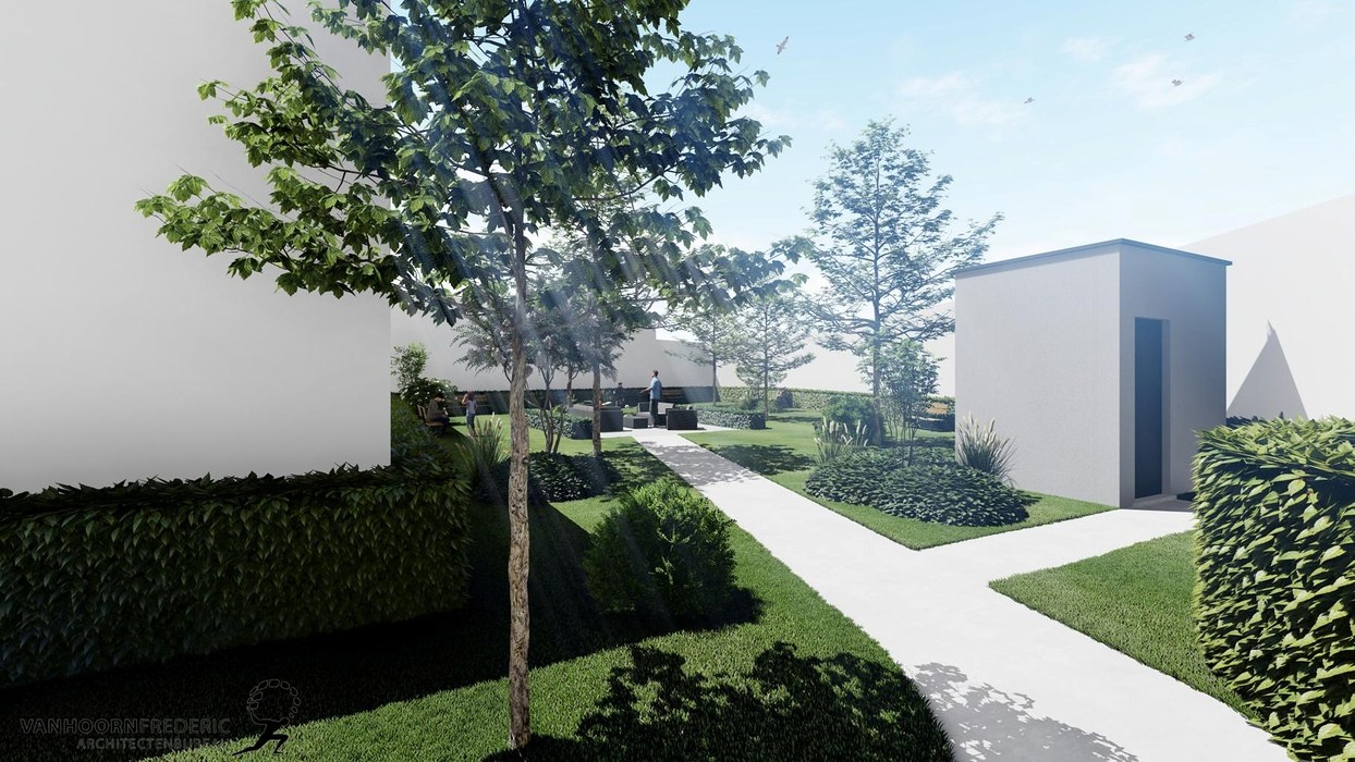 Gelijkvloerse appartement te huur in centrum Torhout met ondergrondse garage! 