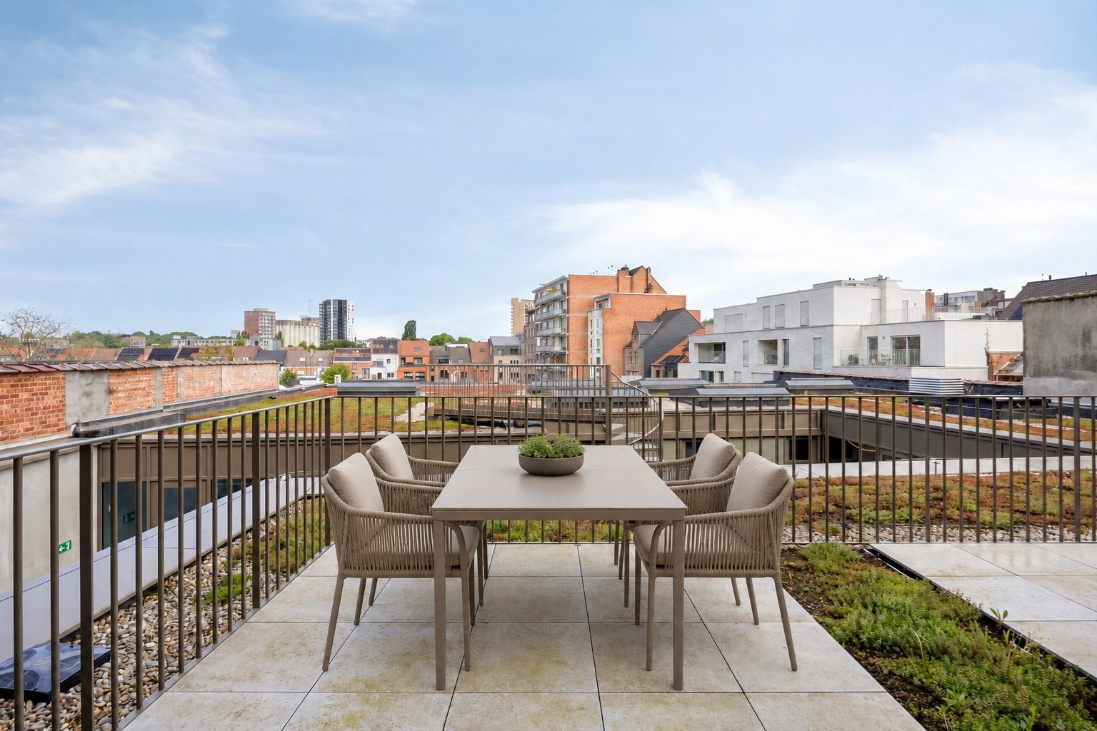 Nieuwbouw studio met 15,1m2 terras in hartje Leuven met kelderberging en parkeermogelijkheden! 6% BTW mogelijk! 