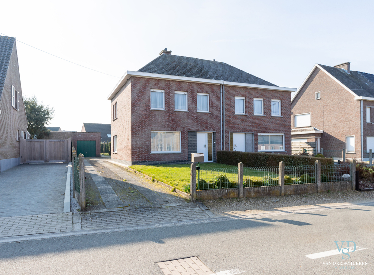 Ruime Half-open bebouwing te Melsen 