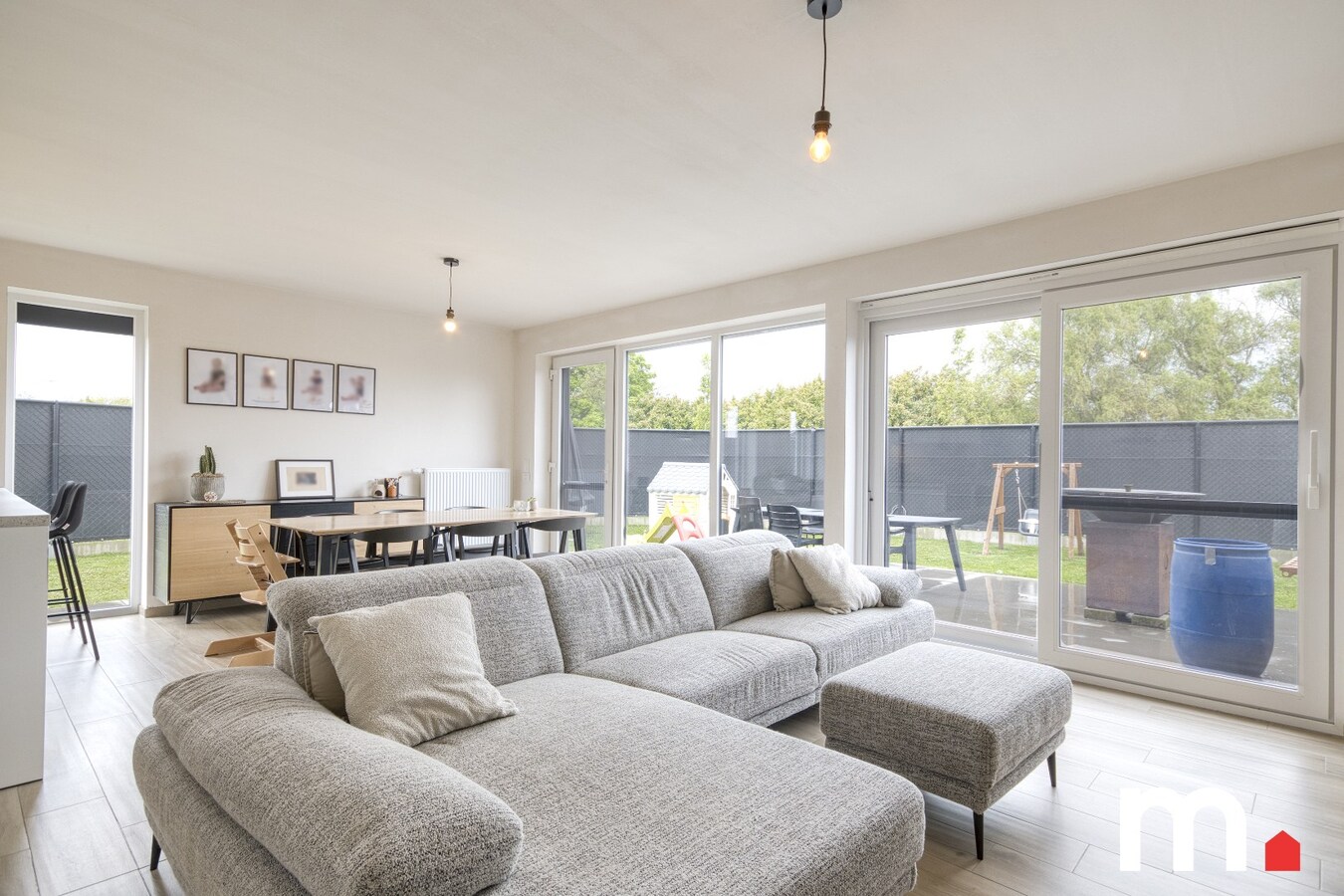 Instapklare half open bebouwing te Heule ! EPC A ! 