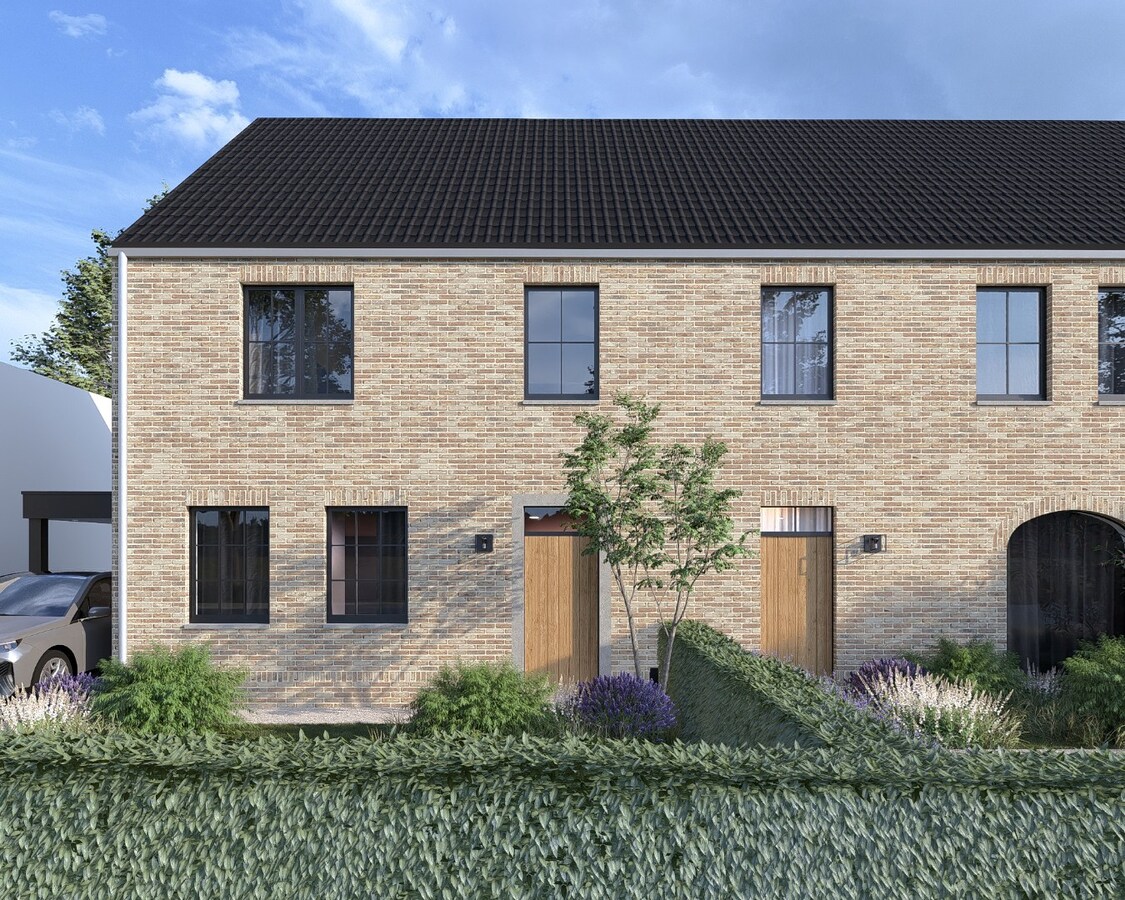 Landelijk project van 3 nieuwbouwwoningen op een rustige locatie te Bree! 