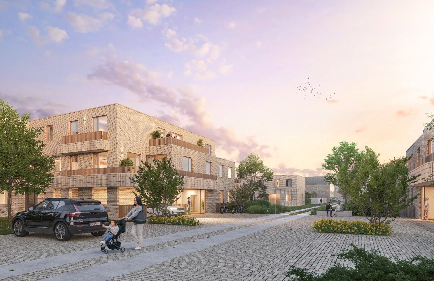 EXLUSIEVE WOONAPPARTEMENTEN MET MOOIE TERRASSEN 