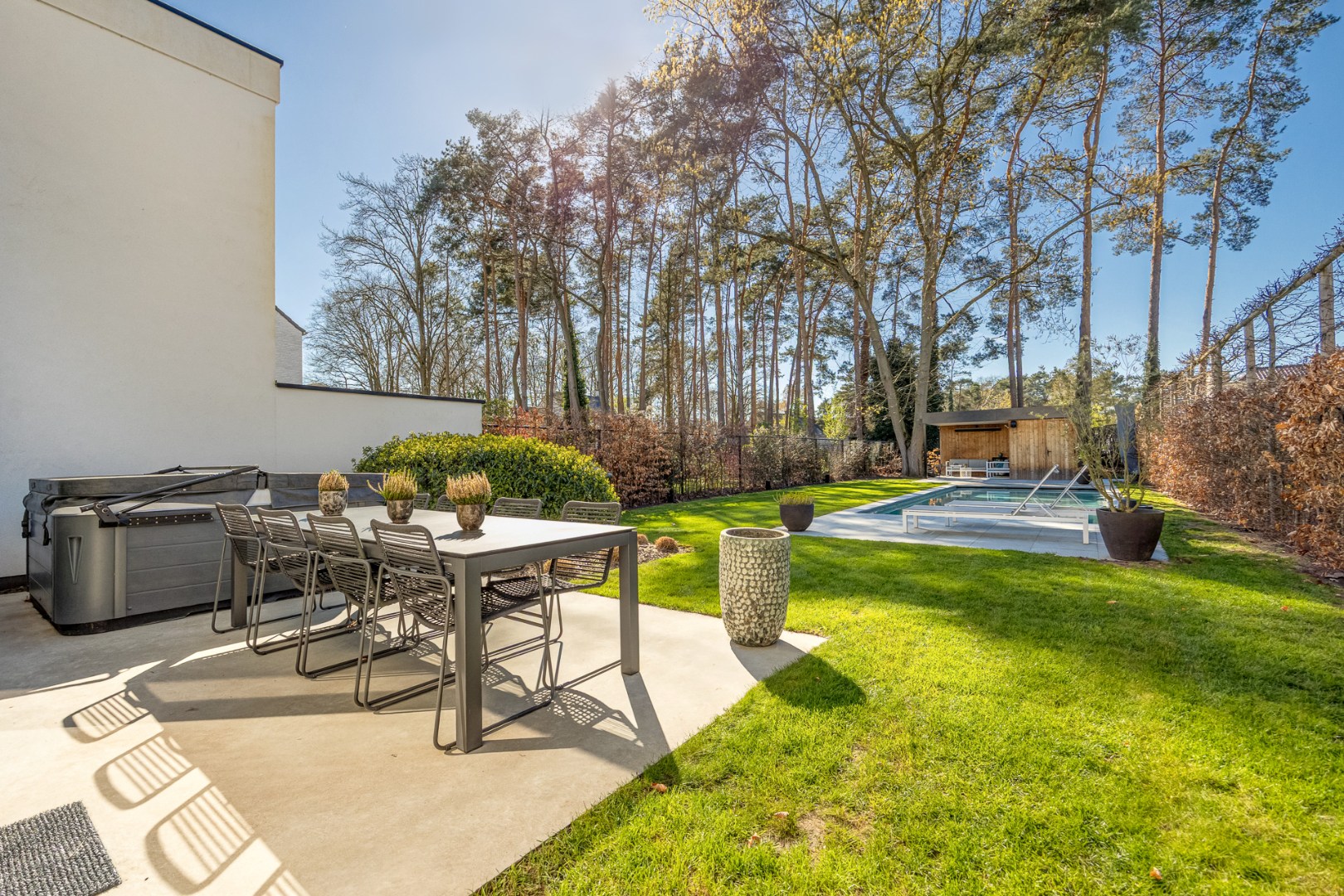 Moderne woning met zwembad – Tremelo 