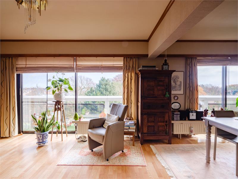 Appartement met open zicht 