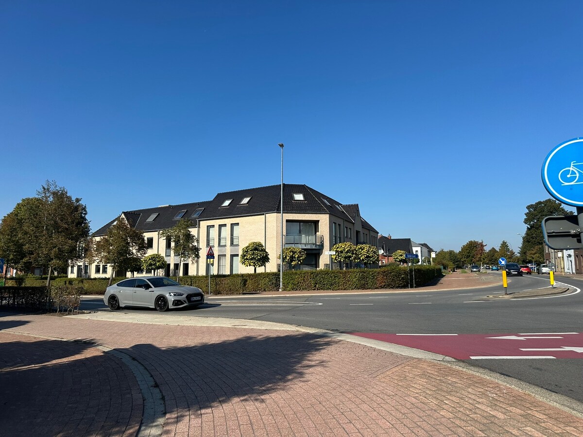 5 Parkeerplaatsen op 600 m van de Markt van Maaseik. 