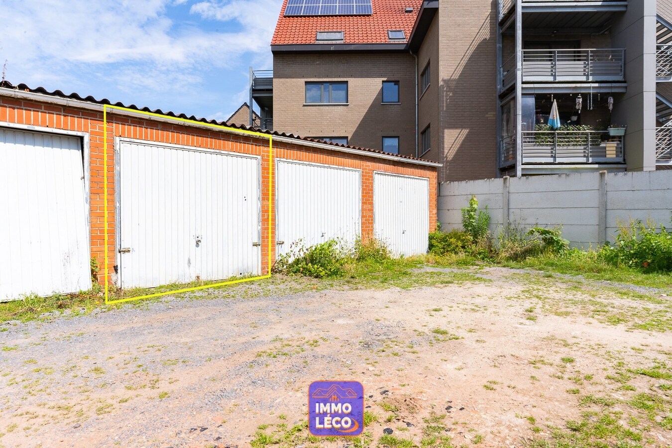 Garage individuel pour une voiture 