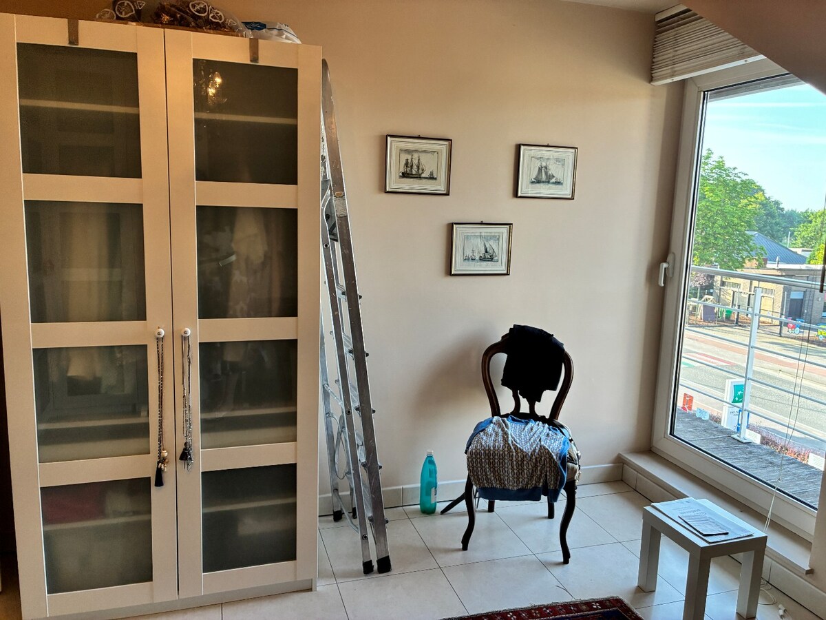 3 slpk-appartement met zicht op unieke tuin 