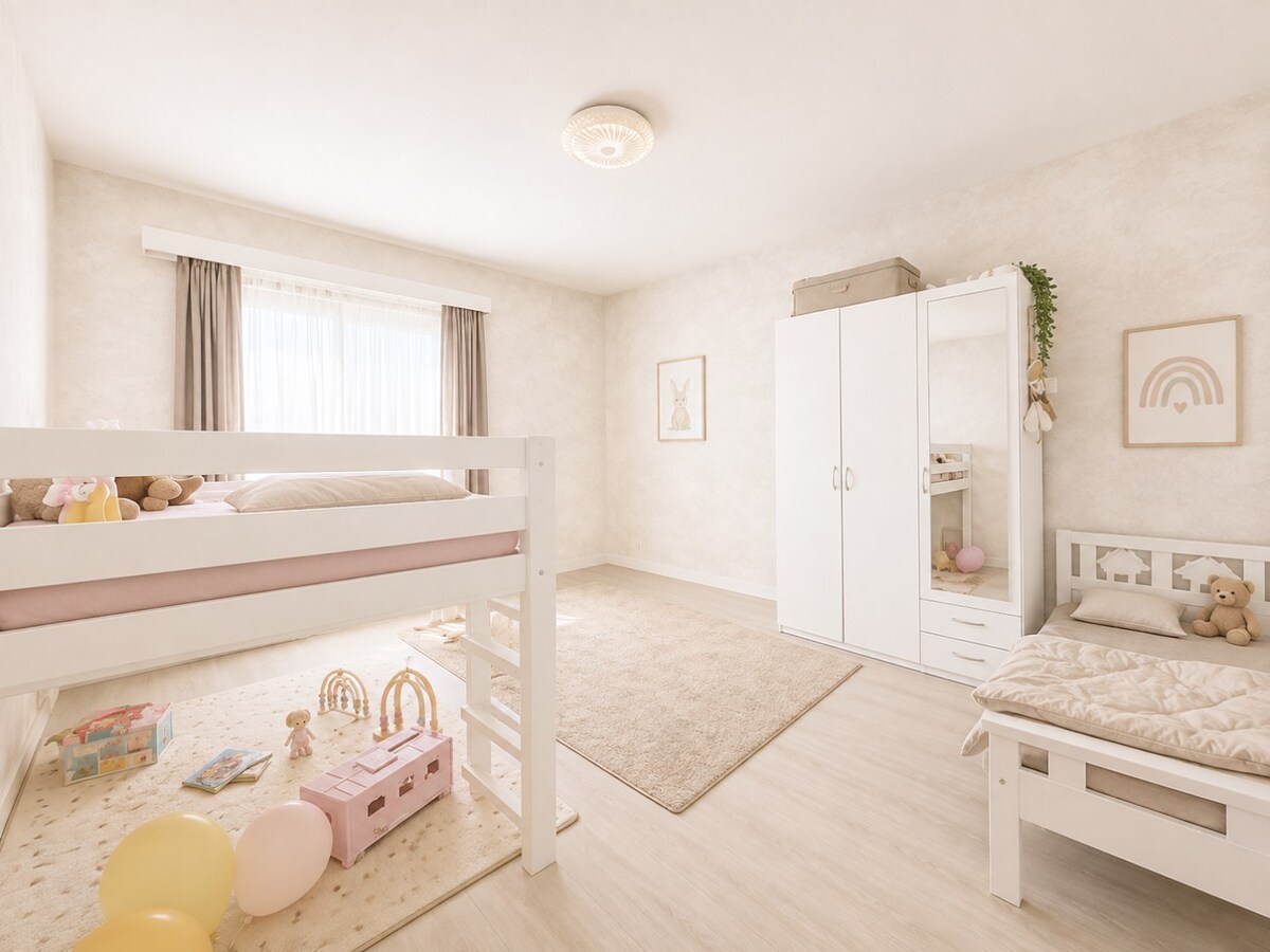 Lichtrijk instapklaar appartement EPC B  te Kuurne met 3 slaapkamers en autostaanplaats! 