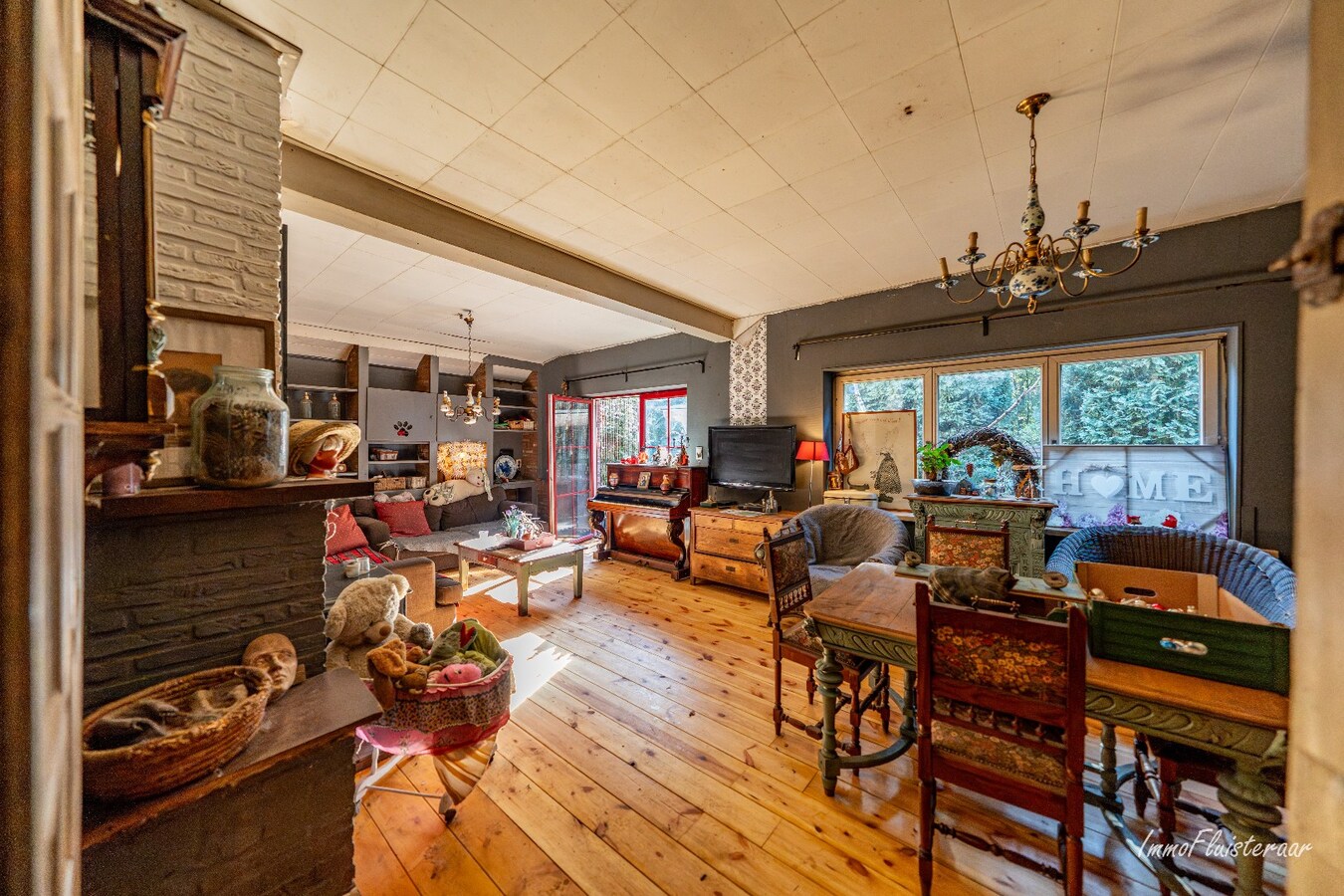 Rustig gelegen woning met renovatiepotentieel op ca. 40 are in Beverlo 