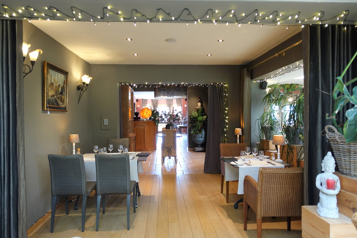 Prachtig restaurant met tuin en woonst op uitstekende ligging 