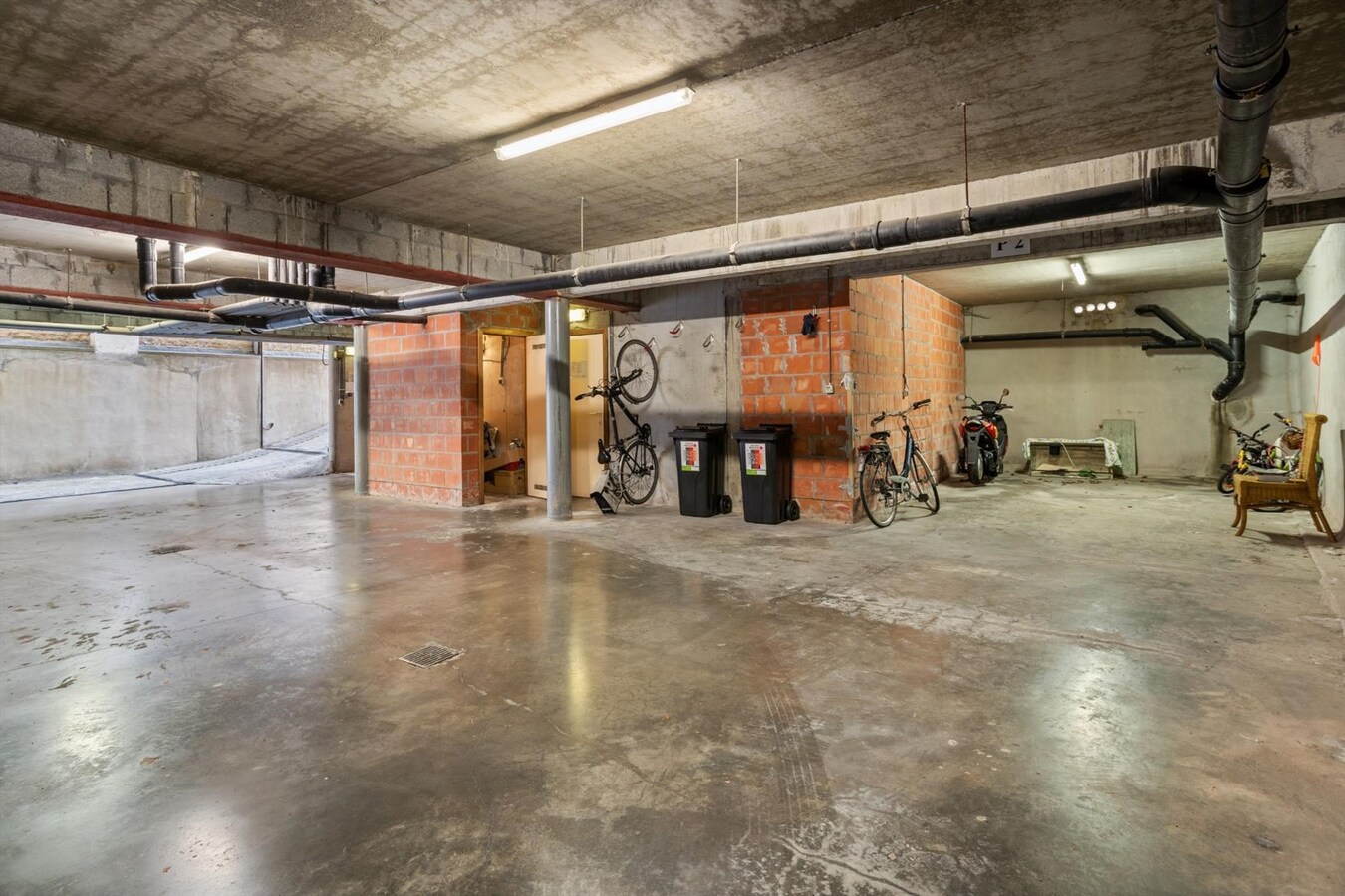 Uitstekend gelegen appartement met 2 slaapkamers 