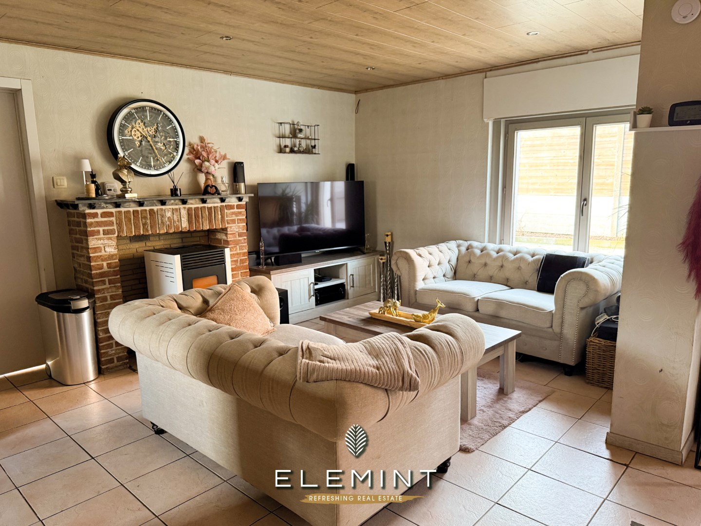 Heel rustig gelegen gezellige woning te Hillegem 