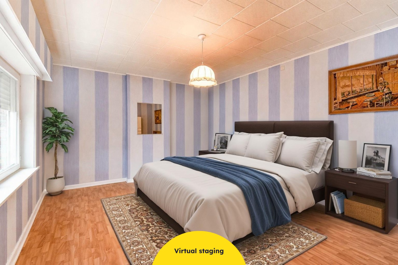 Te renoveren gezinswoning met drie slaapkamers en zongerichte tuin 