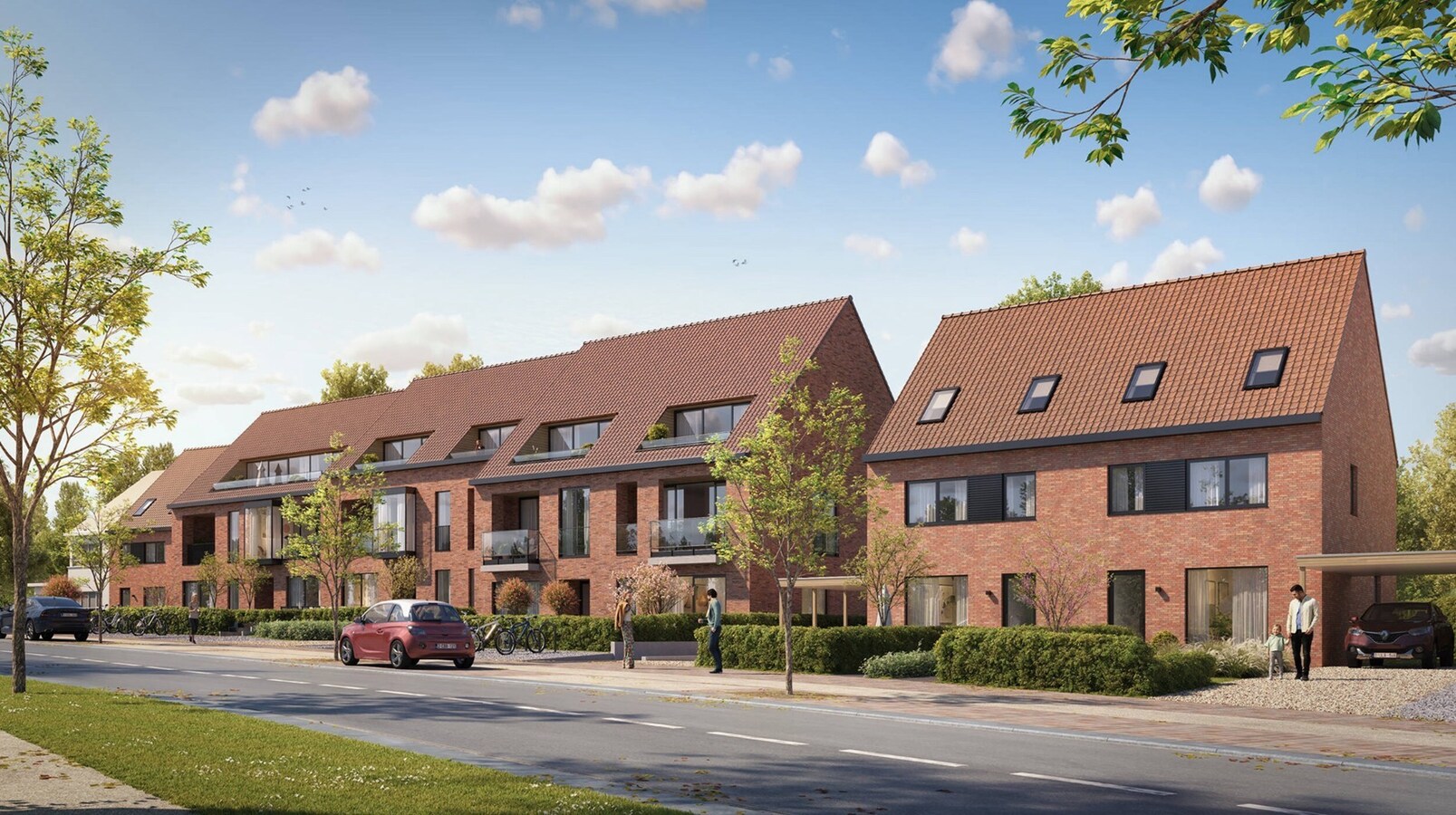 RESIDENTIE FLORIBEL – Nieuwbouwproject in Aalbeke 