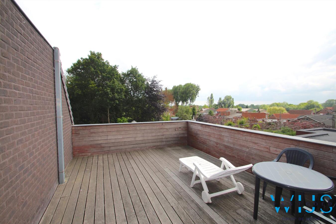 Landelijk gelegen duplexwoning centrum Assenede ! Mooie locatie ! 