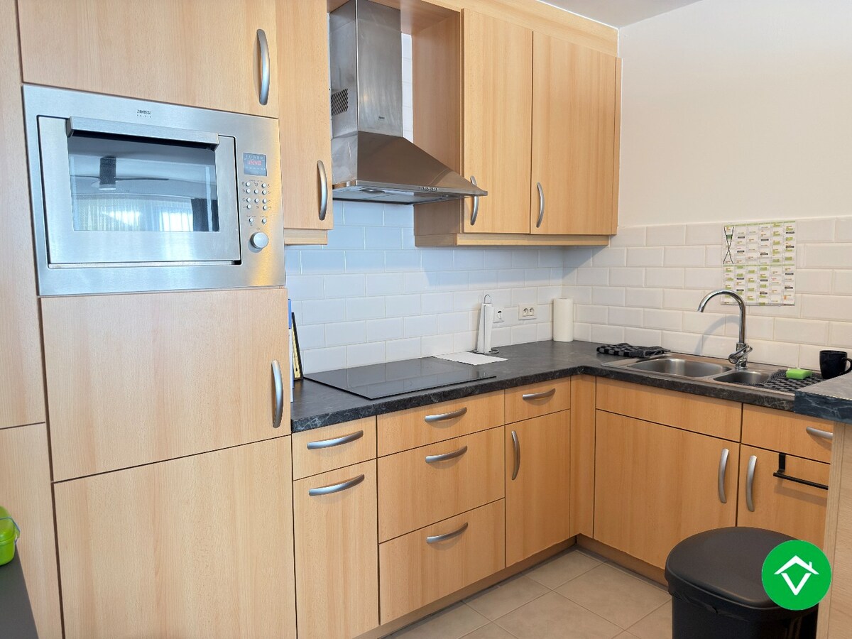 Gelijkvloers appartement met 1 slaapkamer en autostandplaats te Gistel 