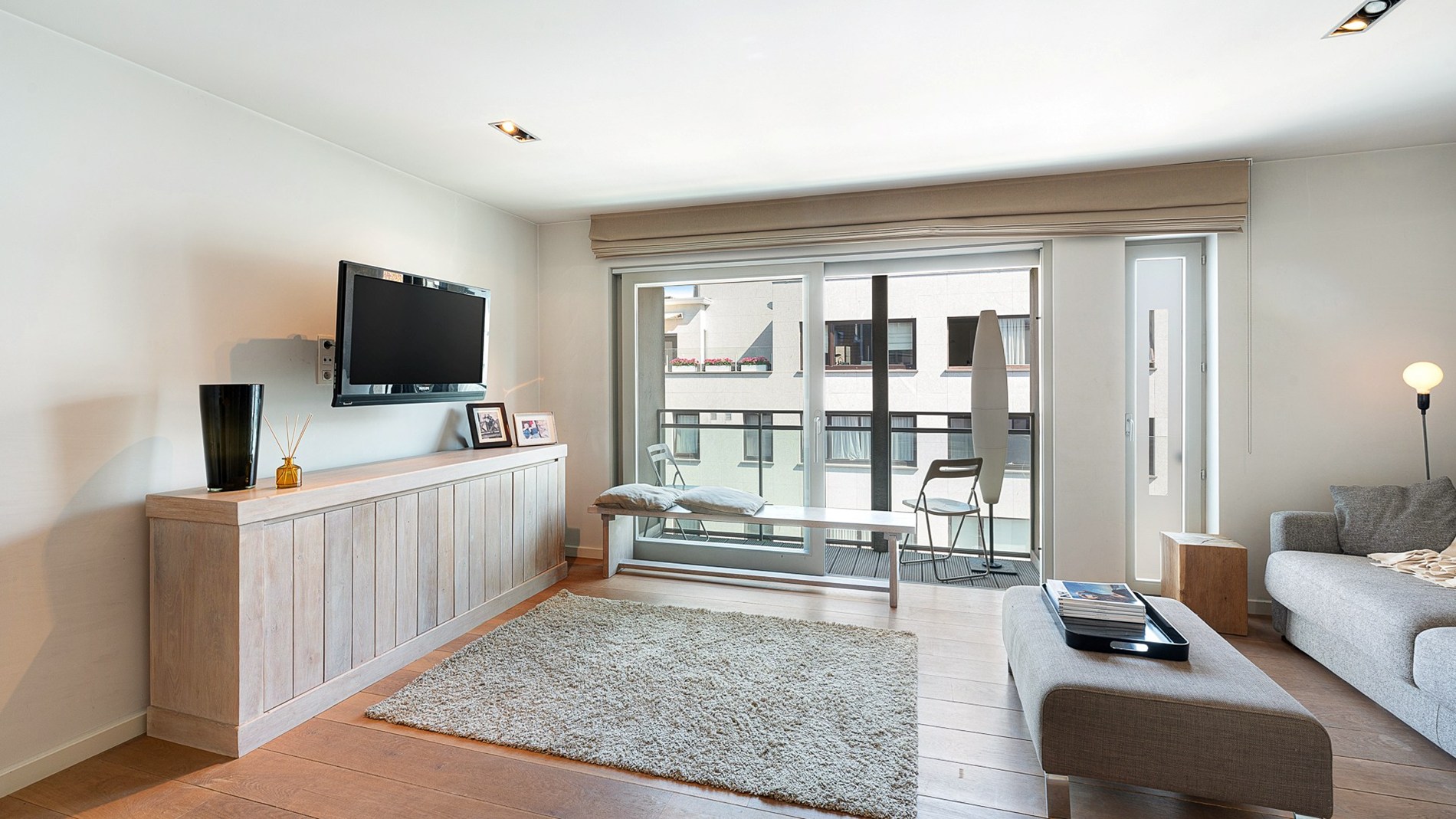 Recent 2-slaapkamer appartement centraal gelegen vlakbij zee in Knokke 