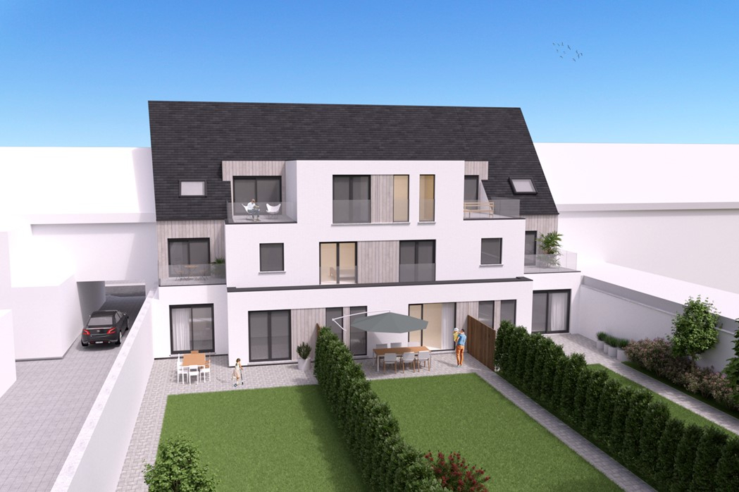 Lichtrijk nieuwbouwappartement met 2 terrassen 