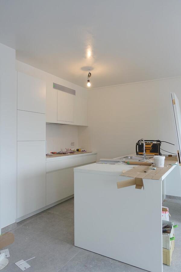 Nieuwbouwappartement met garagebox 