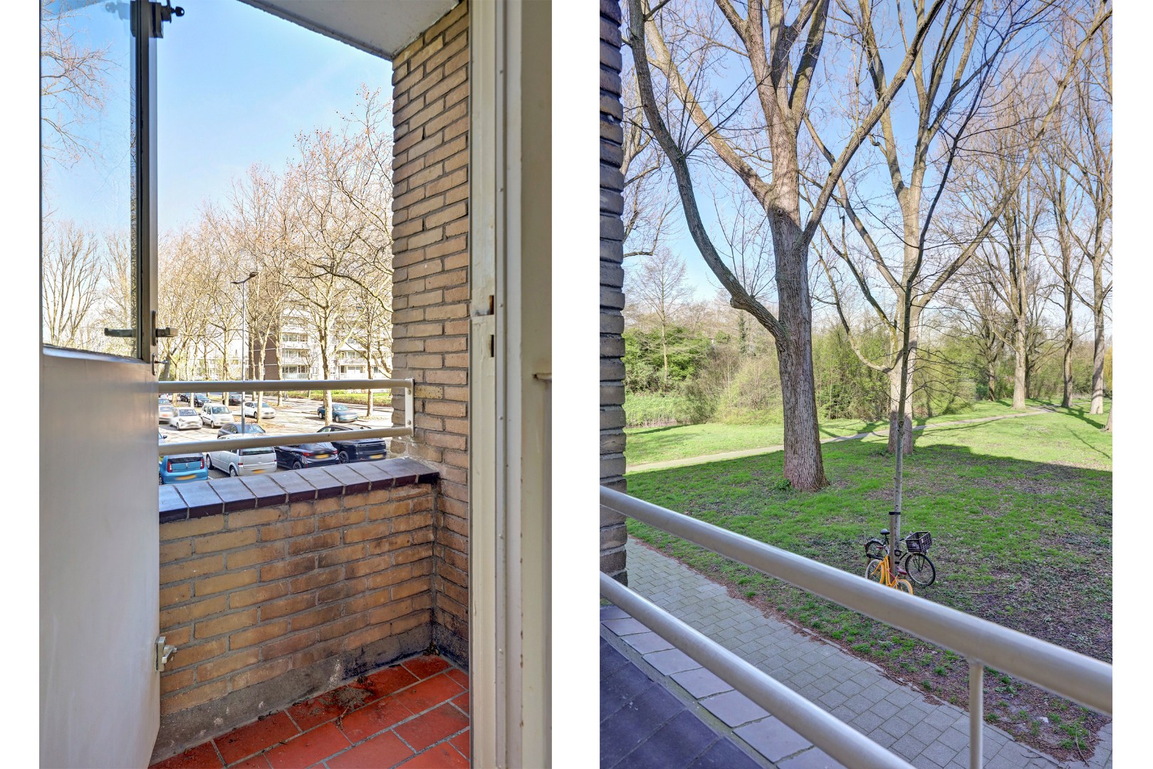 4-kamer appartement op de 1e verdieping, met 2 balkons, berging in de onderbouw en gelegen op eigen grond! 