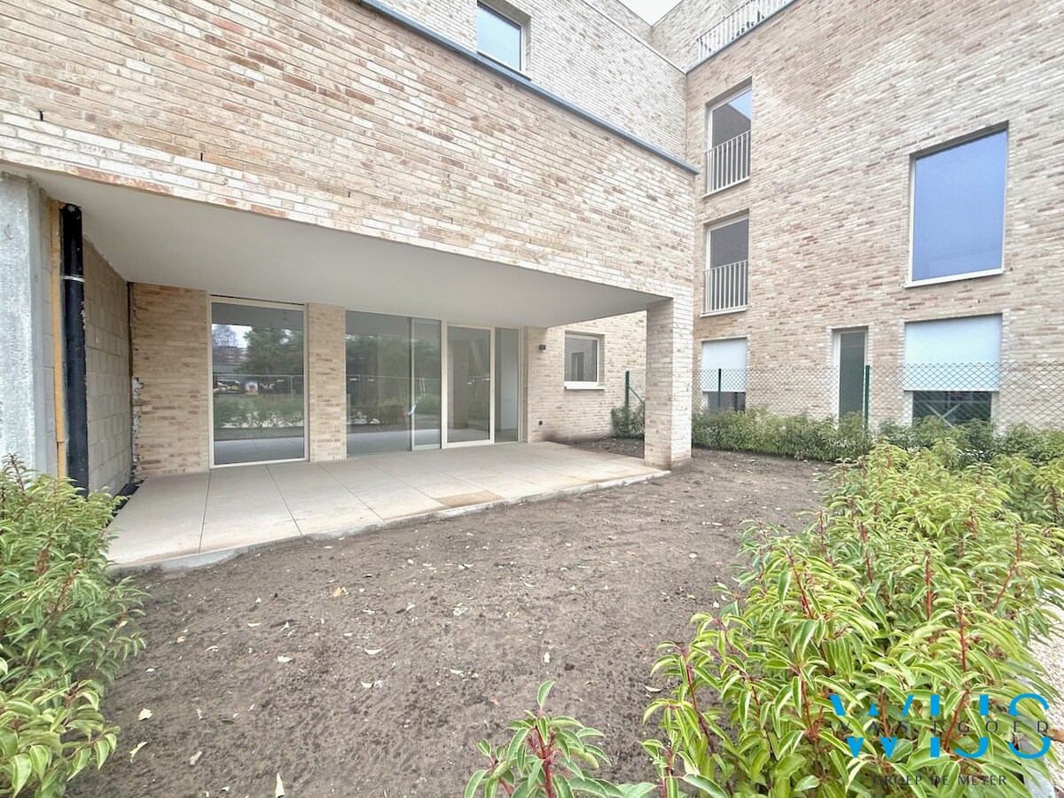 Nieuwbouw gelijkvloers appartement te Wachtebeke ! 