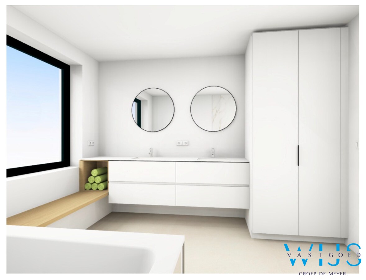 Nieuwbouw woning met 4 slaapkamers te Boekhoute ! 