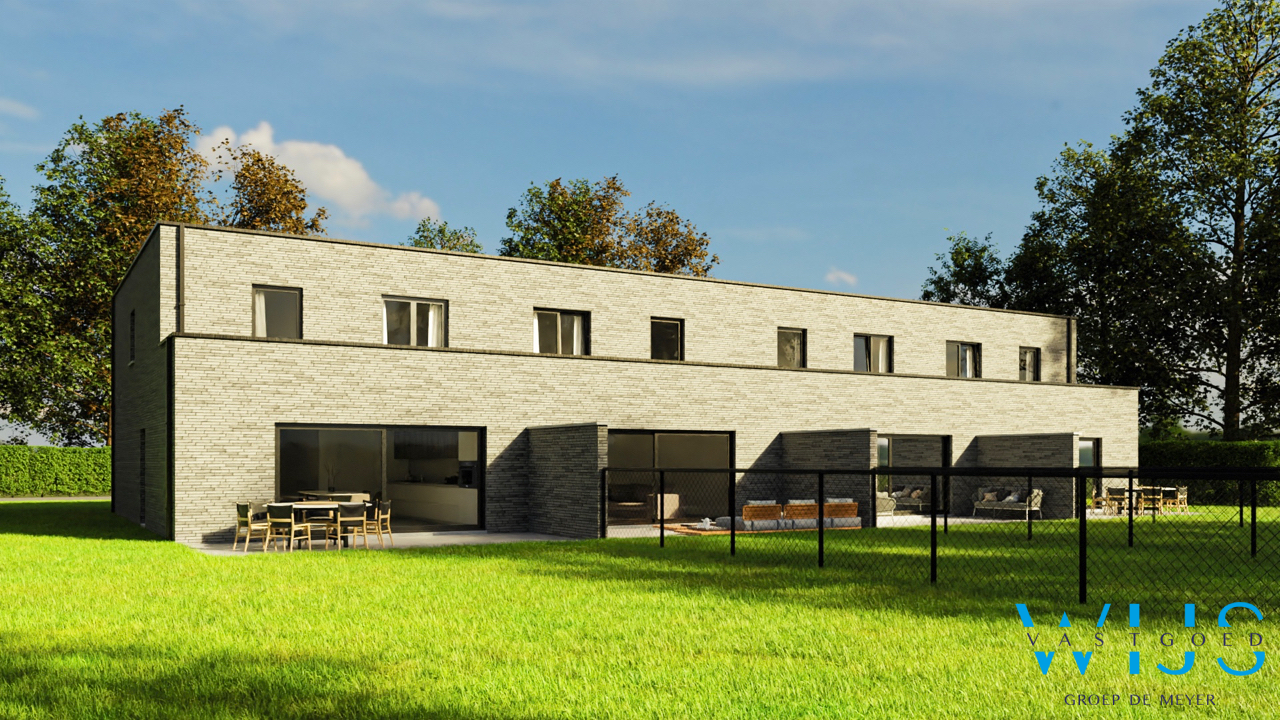 Nieuwbouwwoning op een perceel van 732m² in hartje Ertvelde ! 