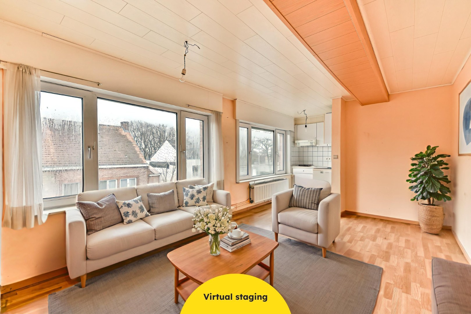 Te renoveren appartementsgebouw met loods op 1.131 m² 