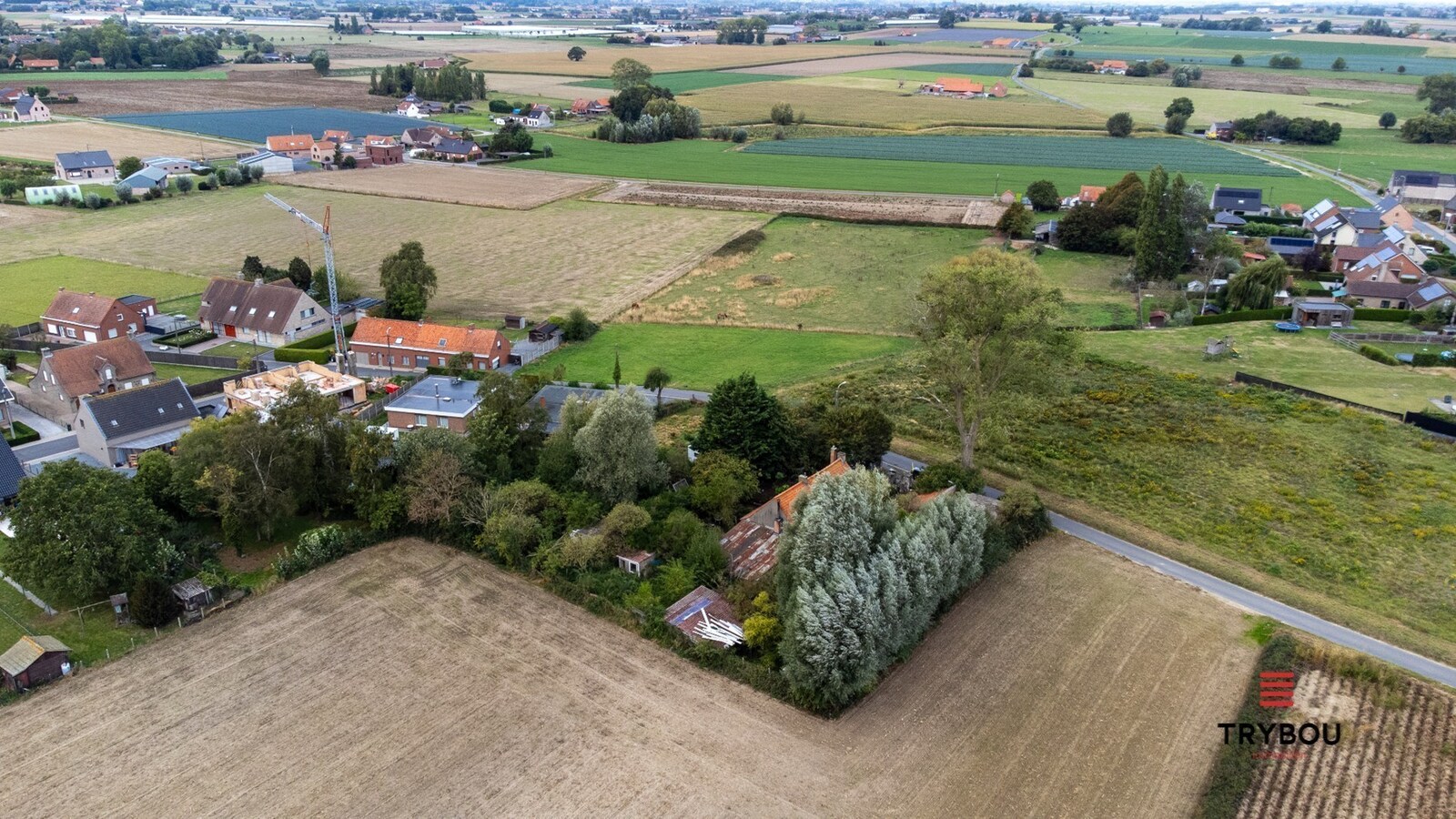 Landelijk gelegen woning met panoramische vergezichten op 2674m² 