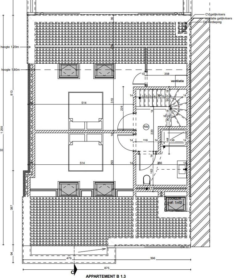 Modern ruim energiezuinig duplex appartement te Dilsen-Stokkem 