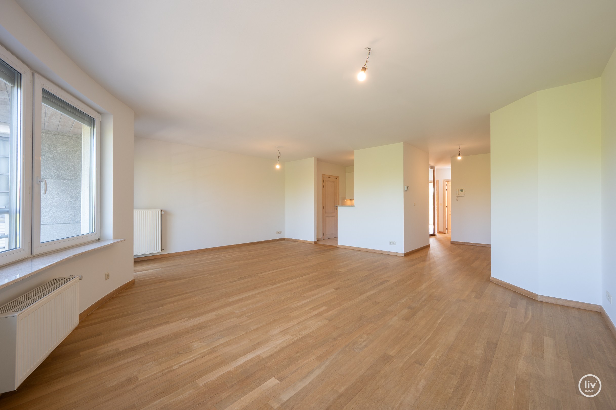 Instapklaar twee slaapkamer appartement op een toplocatie te Knokke. 