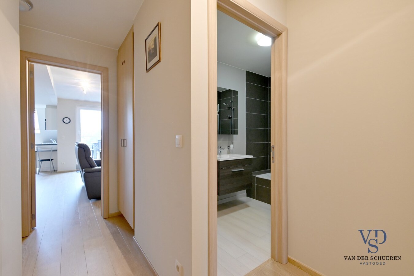 Goed gelegen appartement in centrum Asper 