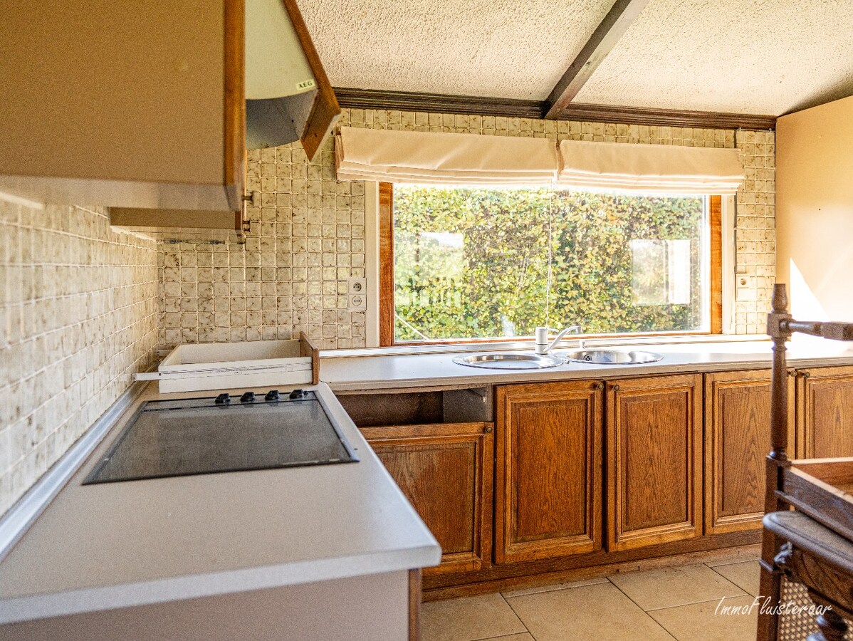 Rural villa with multifunctional outbuilding on approximately 51 acres in Bilzen 