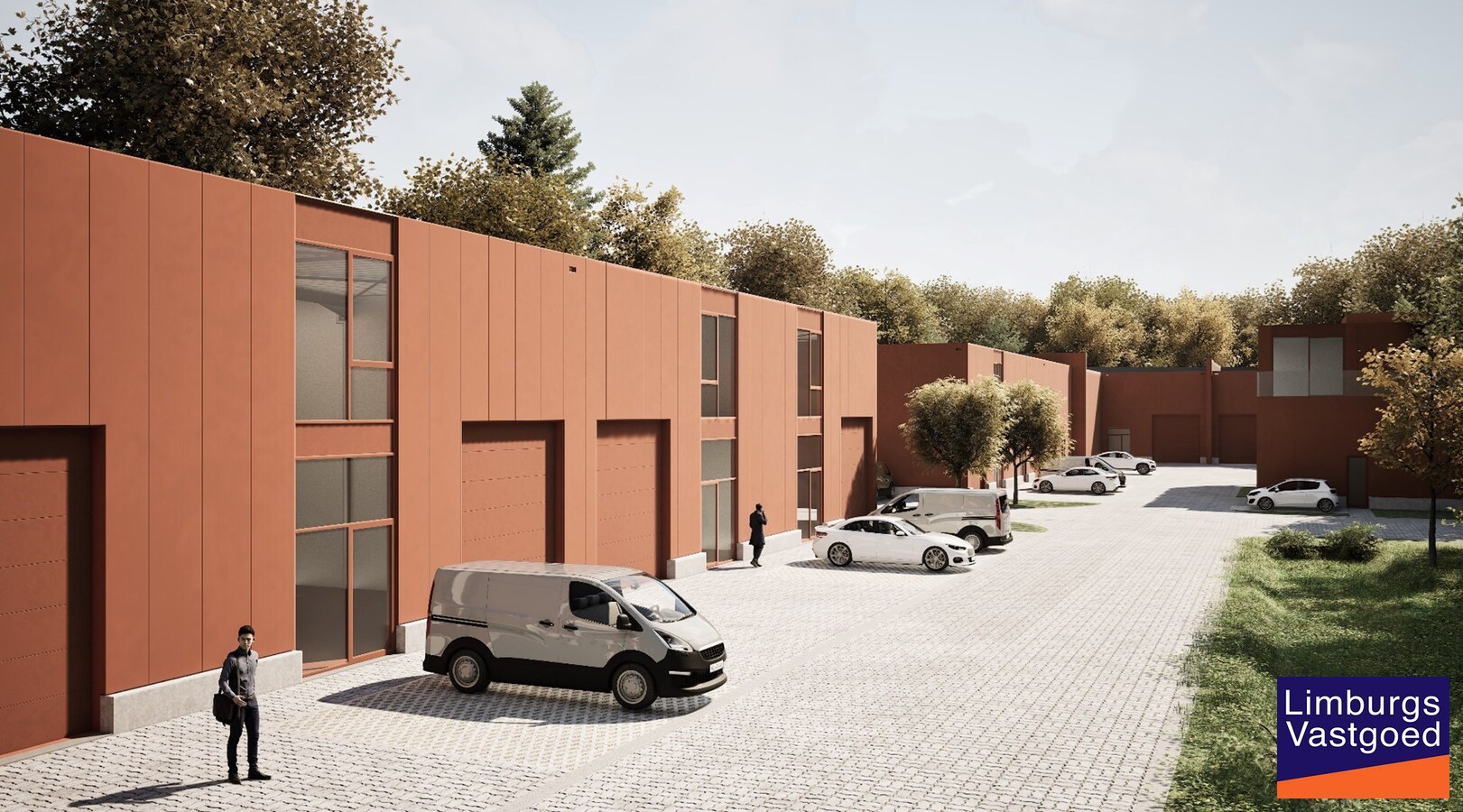 MANEBORN - KMO UNIT 1 - 125m² + 152m² CONCIERGEWONING - nabij E-314 