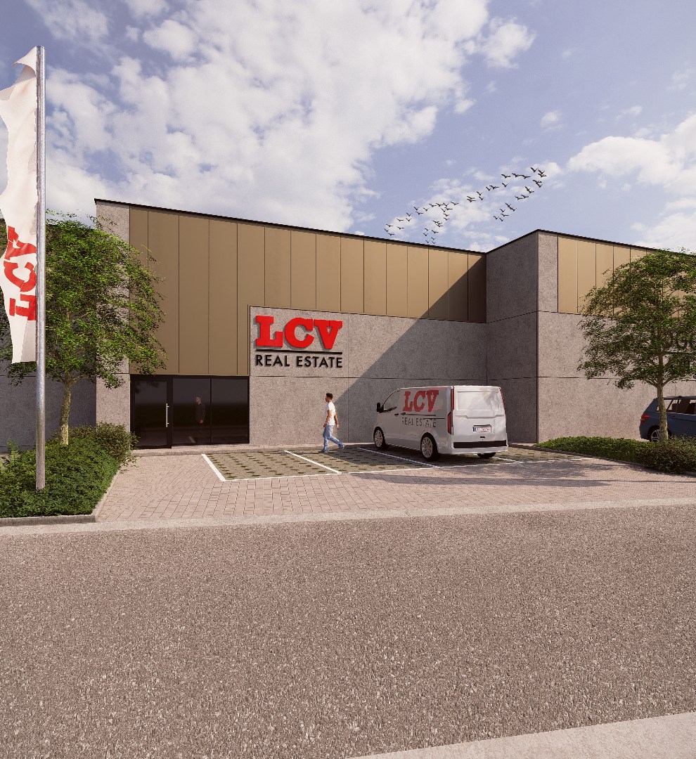 Nieuw bedrijvenpark "Stijn Streuvels" met KMO-units op topligging in Waregem 