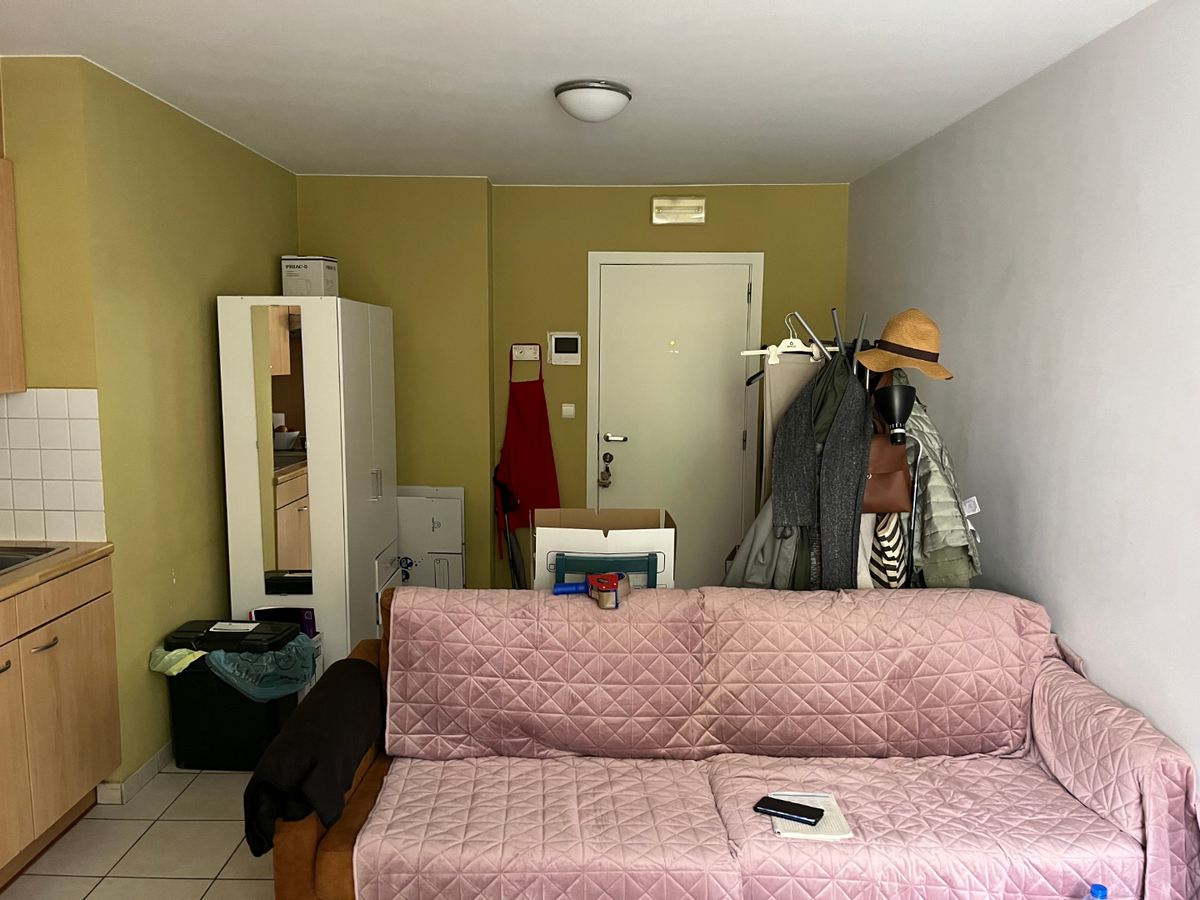 Praktische studio/appartement in centrum Oudenaarde. 