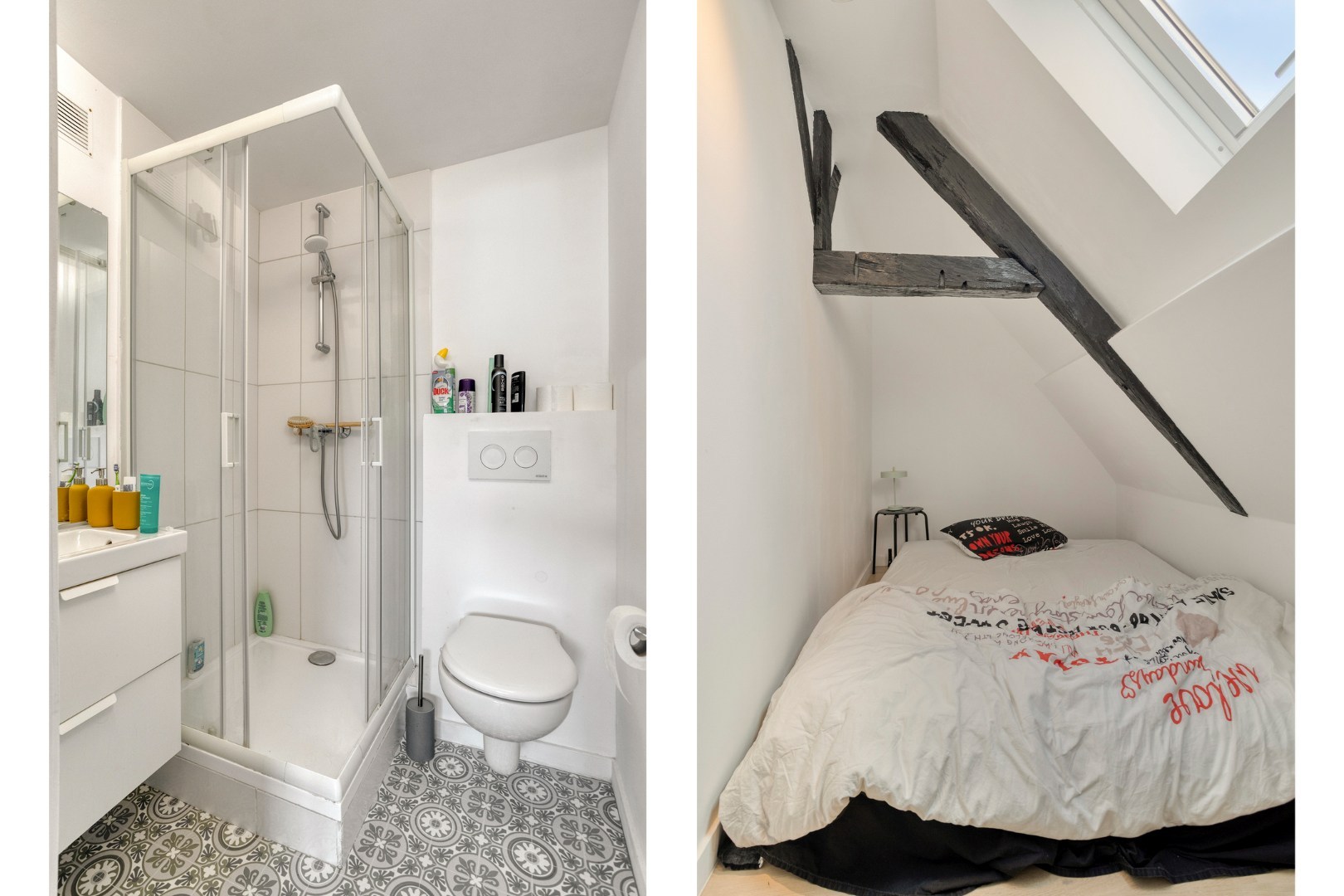 Studentenkamer met eigen sanitair in centrum Leuven! - EPC 148 kWh/m² - bewoonbare opp. 15,5m² 