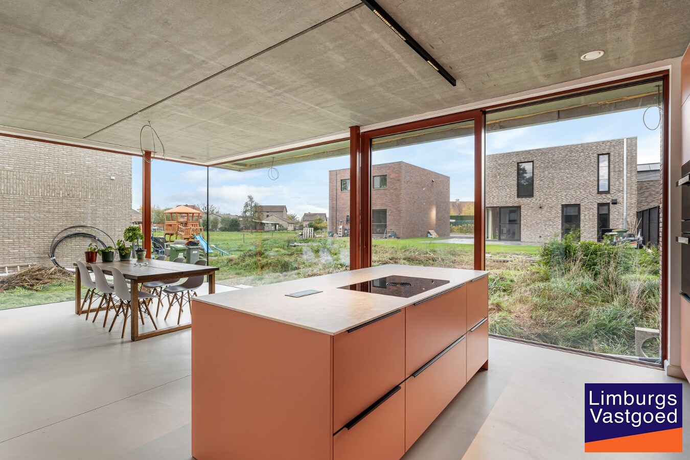 Nieuwbouwwoning, open bebouwing, 3 slpk, 3a60ca 