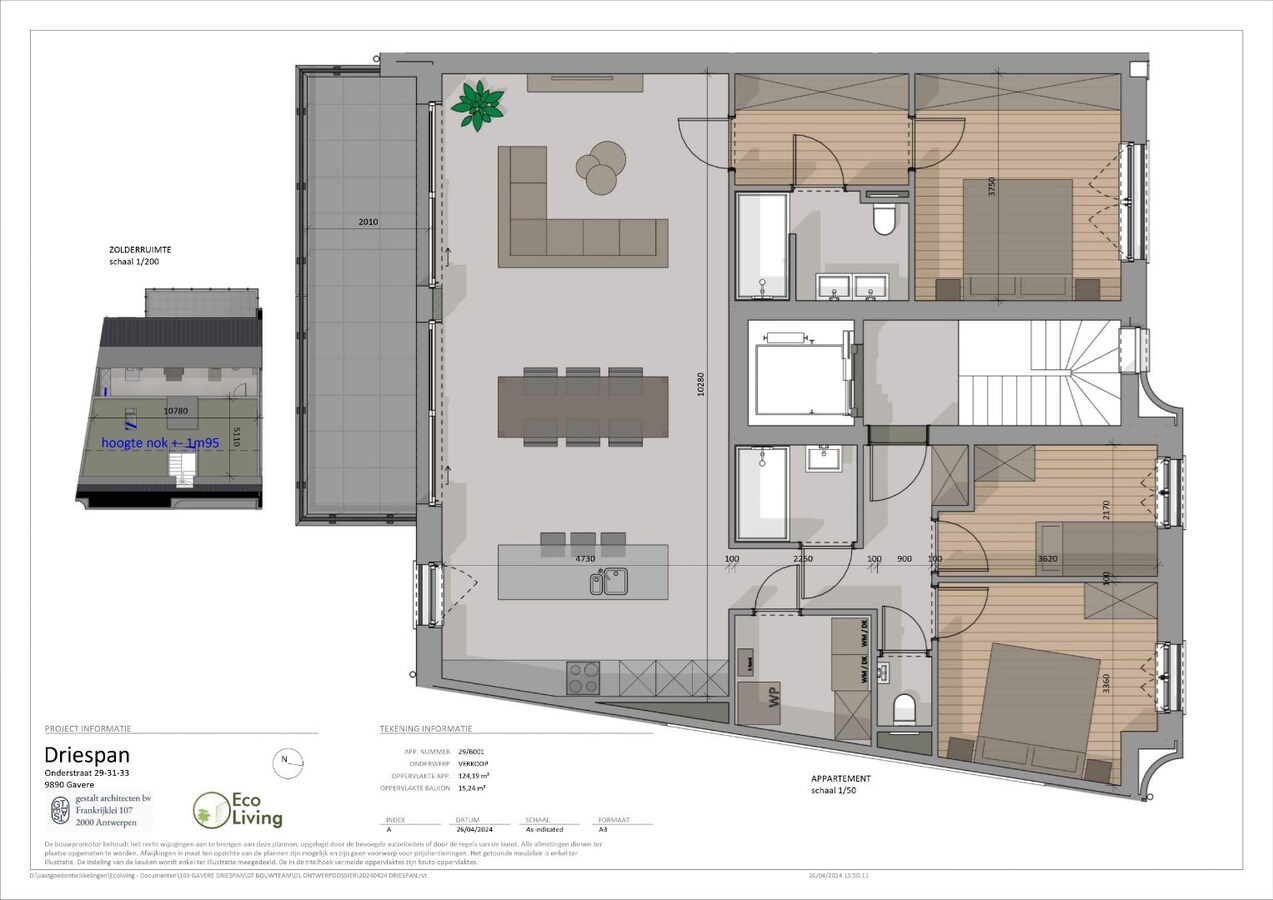 DrieSpan - Te Koop Appartement Gavere